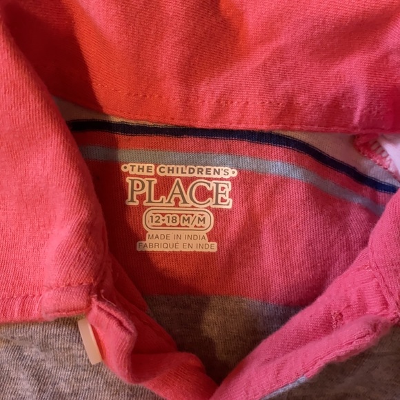 EUC Children’s Place Collared shirts sz 12-18 mnth - Picture 3 of 8
